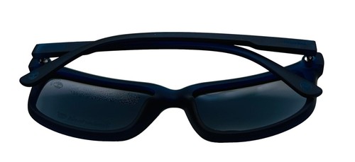Timberland Men Sunglass Matte Black Plastic Square, Polarized Lens TB7153 91D - Picture 9 of 10