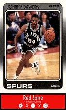 1988-89 Fleer - #104 Johnny Dawkins EX+ NM