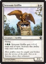 Setessan Griffin Light Play, English Magic the Gathering MTG Theros