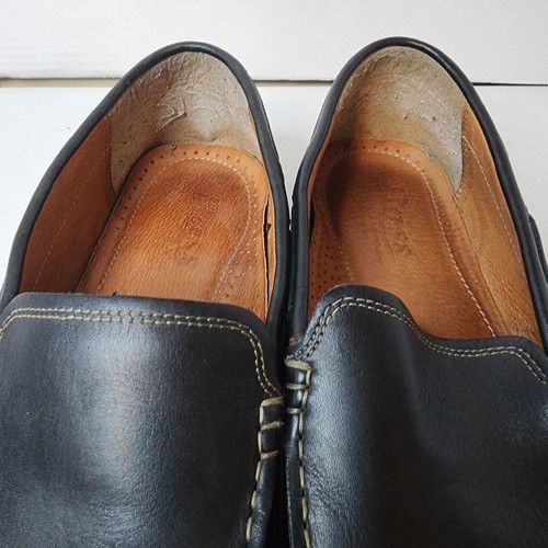 GH Bass Mens Size  13 M Hank Slip On Black Leather Loafer - Picture 6 of 14