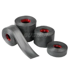 Accessories Carbon Fiber Vinyl Car Door Sill Scuff Cover Plate Sticker Protector