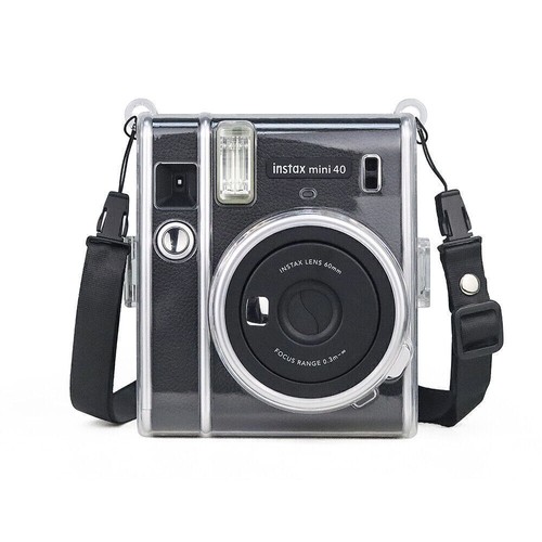 For Fujifilm Instax Mini 40 Film Camera Shoulder Case Cover Pouch PU Leather Bag - Picture 8 of 15