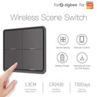 Szenenschalter Schalten Druckknopfsteuerung F??r Tuya F??r Zigbee Szenenschalter