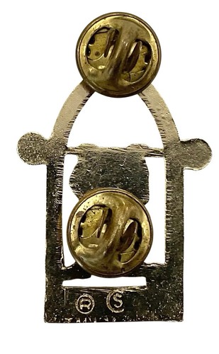 Lionsism International Pin York PA Weightlifting Capital of World Emaille Pin 1,5 - Bild 2 von 2