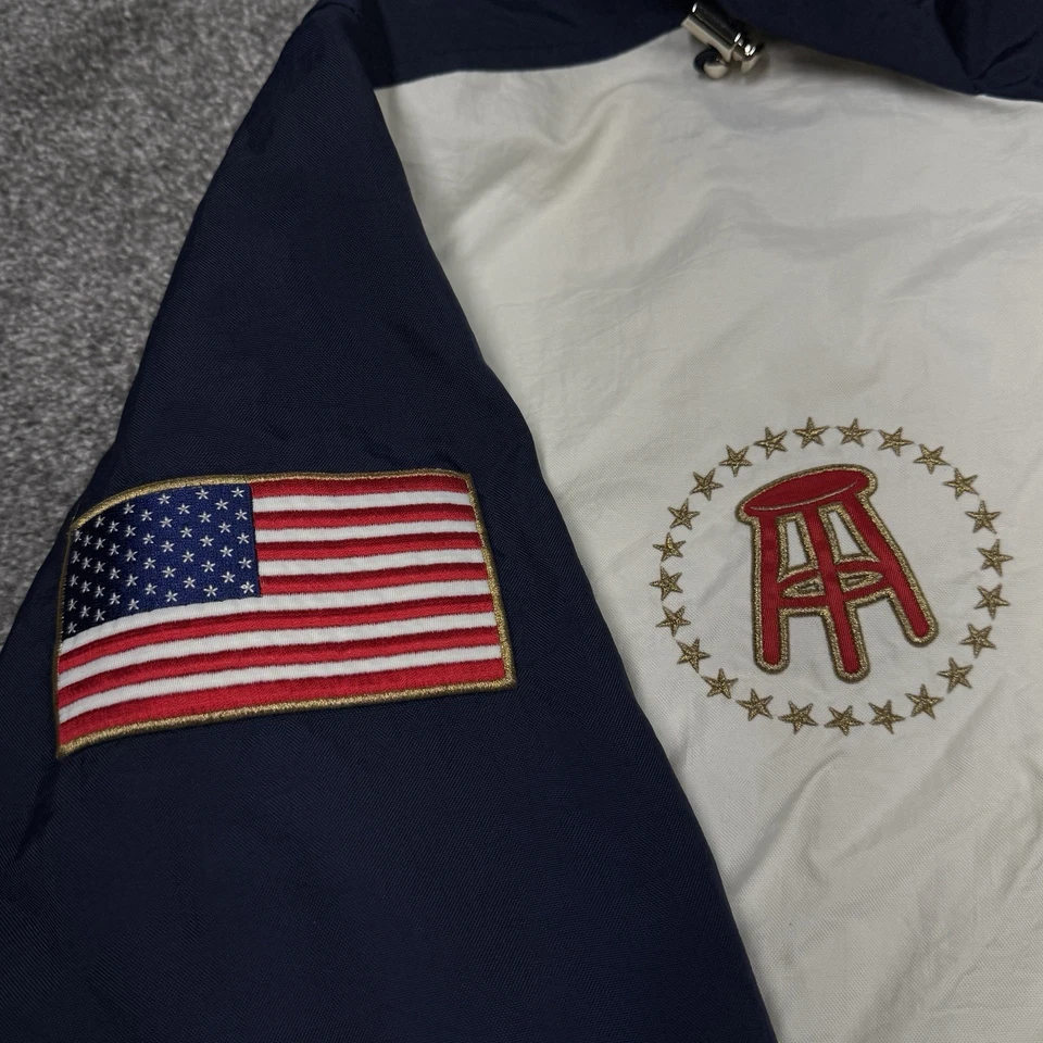 Barstool Sports стартер куртка мужчин пальто винтажный ретро Олимпийских игр США пуловер - Изображение 3 из 4