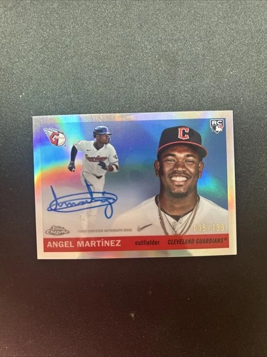 Angel Martinez 2025 Topps Chrome Angel Martinez Refractor