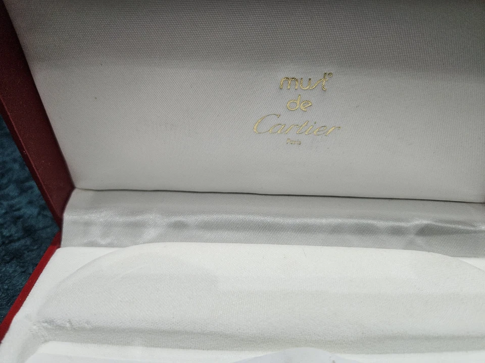 BOITE /BOX/ECRIN LUNETTES MUST DE CARTIER - Photo 2/4