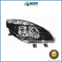 Faro Proiettore Anteriore Destro Parabola Nera - Dx - FüR Renault Scenic 09->12