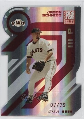 2005 Donruss Elite Status 7/29 Jason Schmidt #124 0g9r