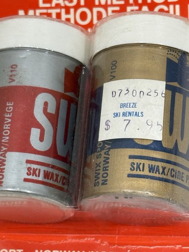 Vintage Cross Country Swix Ski Wax Easy Method Kit - Picture 2 of 5
