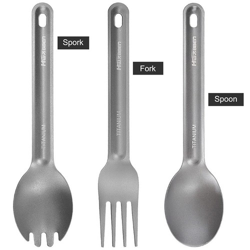 Add Convenience to Your Outdoor Eating with Ultralight Titanium Tableware - Picture 4 of 37