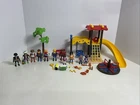 Vintage Playmobil Playground Set swing climb slide W/ Extra Play Figures