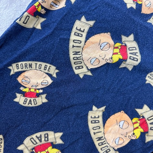 Pigiama Family Guy Fox pantaloni Stewie "Born to be Bad" medio comodo accogliente loungewear - Foto 4 di 5