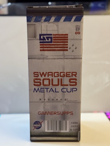 GamerSupps : Creator Waifu Cups - Swagger Souls Metal Shaker - New in Box - Picture 10 of 13