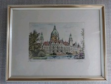 Bild Hannover Rathaus Alt Aus Nachlass 