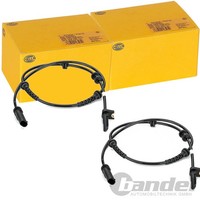 2X Hella ABS-SENSOREN Hinten Passend FÜR Bmw 7 Links+Rechts | 6PU 012 806-461
