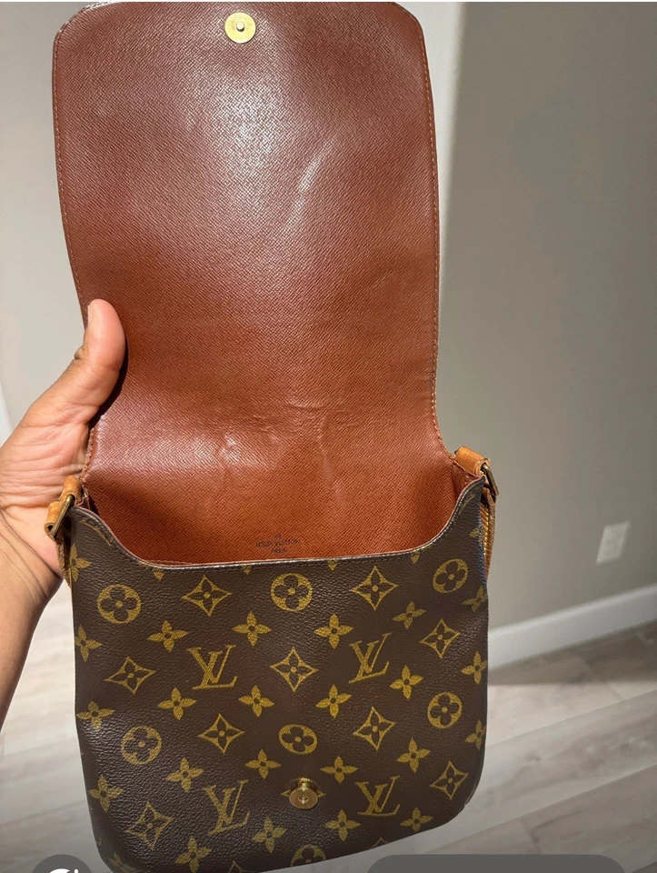 Auténtico bolso de hombro LOUIS VUITTON musette salsa PM bolso de hombro con certificado Foto 4 de 4