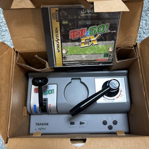 Takara Train de GO Controller & Sega Saturn Game Set, Boxed, Untested - Imagen 3 de 5