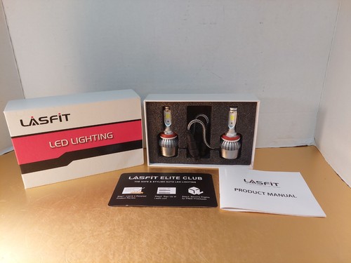 Lasfit H-11 LED Headlight Low Beam Conversion Kit 2 Pieces 60 Watts New In Box - Picture 11 of 14