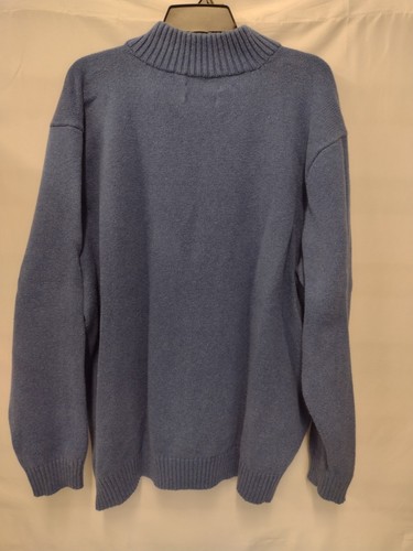 Polo Ralph Lauren 1/4 Zip Strickpullover Pullover Herren Gr. 2XLT Saphirblau - Bild 4 von 7