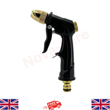 High Pressure Water Spray M/P Gun Brass Nozzle Garden Hose Pipe Lawn Car Wash