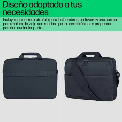 Torba na laptopa HP A08JWAA#000 szara - Zdjęcie 8 z 10