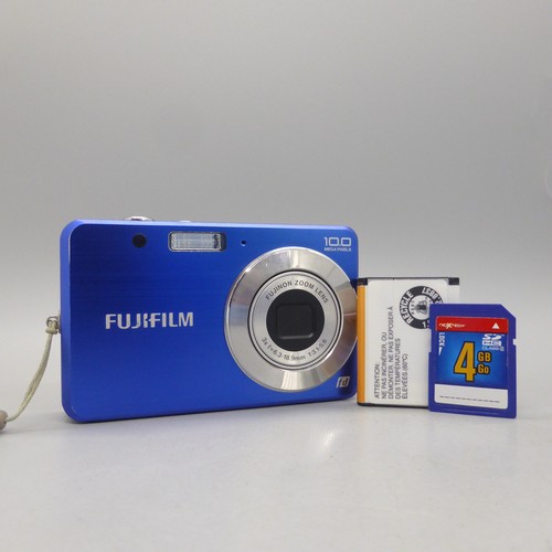 Fujifilm Digital Camera FinePix J20 10.0MP Blue Tested - Picture 1 of 8