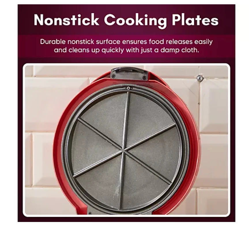 Máquina de quesadilla Elite Cuisine 11", pestillo de bloqueo de 2 posiciones Foto 2 de 4