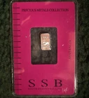 South Sidney Bullion 1 G Silver Bar Saltwater Crocodile In Assay