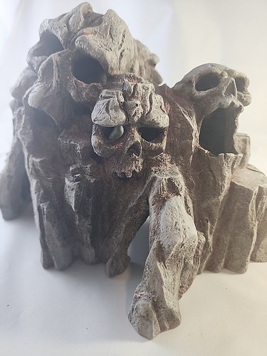 Aquarium Skull Mountain Fish Tank Cave Decor - Picture 5 of 10