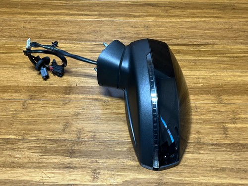 2015-2020 Audi A3 Driver Left Side View Power Door Mirror Black OEM *NOTE* - Picture 6 of 14