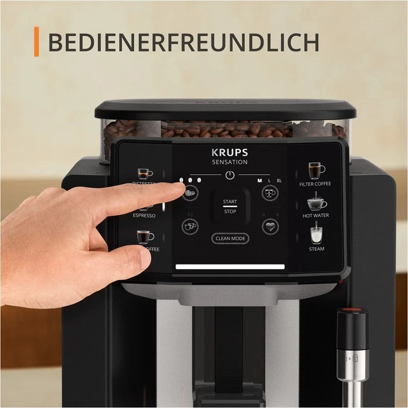 Krups Espresso/Kaffee-Vollautomat EA910A Sensation C90 - Bild 2 von 4