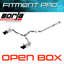 Borla 140595cb S-type Cat-back Exhaust For 15-21 Subaru Wrxsti 2.0l2.5l Turbo