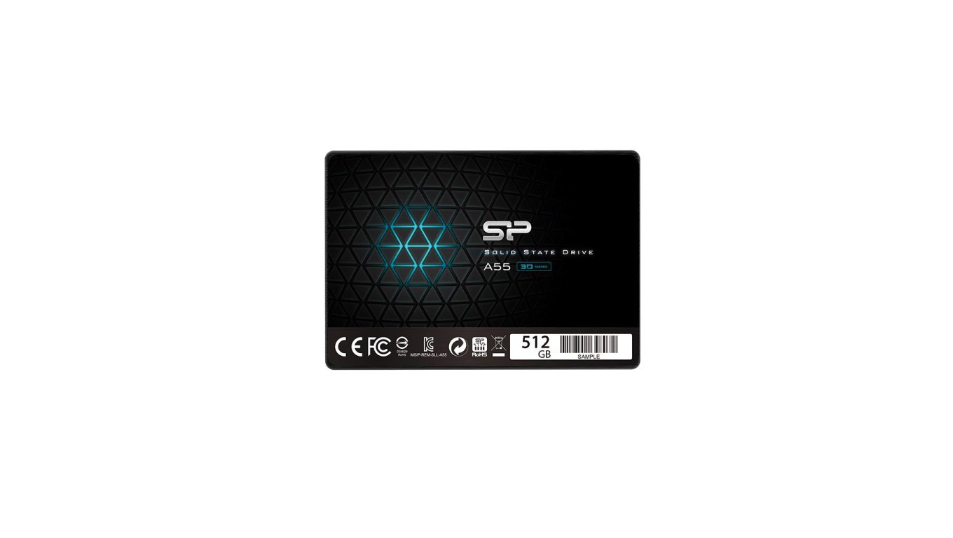 Твердотельный накопитель Dysk Silicon Power Ace A55 SP512GBSS3A55S25 (512 ГБ 2,5 SATA III)