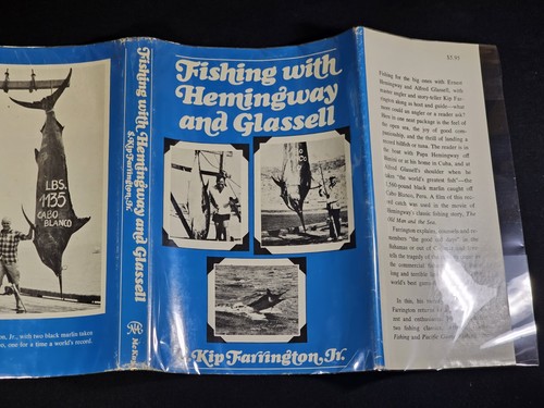 1971 Fishing with Hemingway and Glassell By S. Kip Farrington, Jr with Jacket - Picture 4 of 14