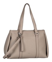 Gabor Sloanne Zip Shopper L Schultertasche UmhäNgetasche Tasche Taupe Taupe Neu