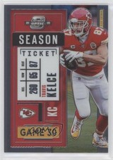 2020 Panini Contenders Optic Season Ticket Travis Kelce #29