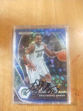 2021-22 Panini Prizm Draft Picks - Autographed -Draymond Green #73 Blue Prizm