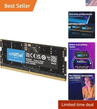 Elite 8GB DDR5 Laptop Memory - 5600MHz for Gamers & Creators, Easy Install