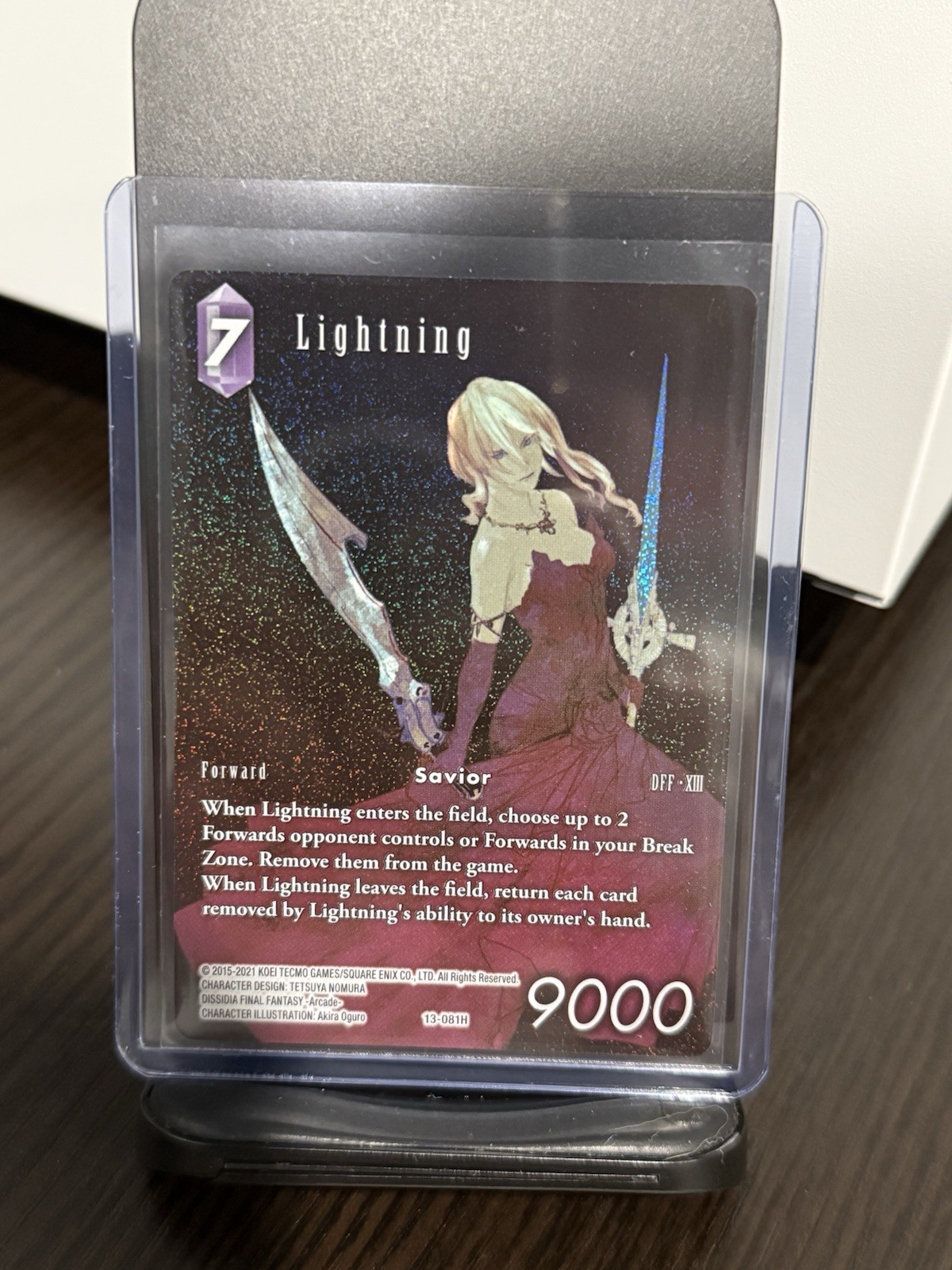 FFTCG ライトニング　フルアート　プレミアム　Foil FINAL FANTASY TCG FULL ART FOIL LIGHTNING