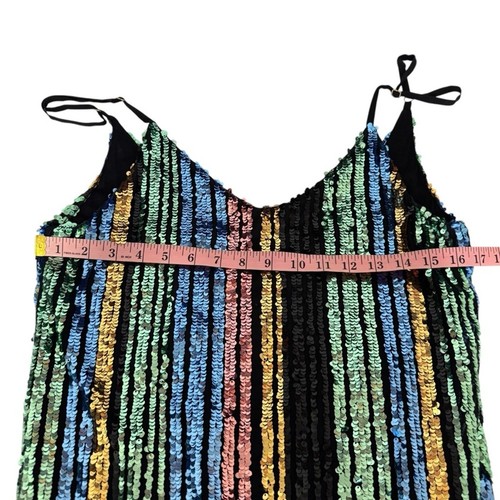 Show Me Your Mumu Vivian Multicolor Sequin Slip Dress - Picture 7 of 8