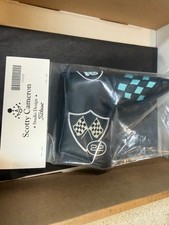 NEW Scotty Cameron 2022 Club Member Black and Blue Race Flag Putter Headcover