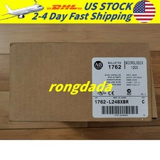 New  Sealed Allen Bradley 1762-L24BXBR MicroLogix 1200 Control Free Shipping
