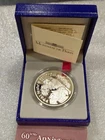 2004 Monnaie De Paris Mint 22.2 g .900 Proof Silver Coin ~ D-Day 60th Anniv.