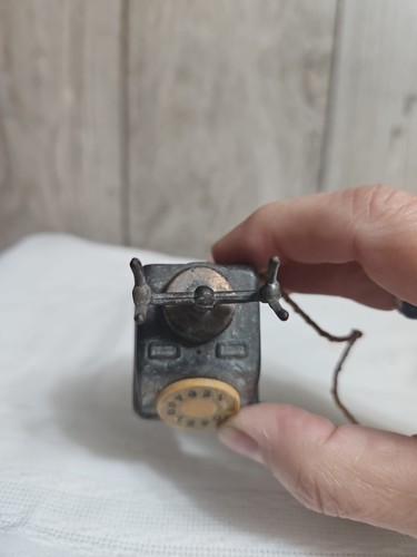Miniatur Vintage Drehtelefon, Druckguss Figur, Durham Industries, Vintage - Bild 9 von 10