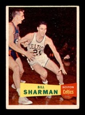 1957 Topps #5 Bill Sharman RC VGEX X3254149