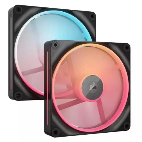 Corsair iCUE LINK LX140-R RGB Computer case Fan 14 cm Black 2 pc(s)