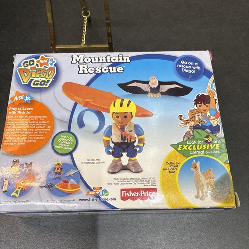 Nick JR. Go Diego Go! Bergrettung Fisher Price 2006 Viacom ~ Neu in OVP - Bild 2 von 2