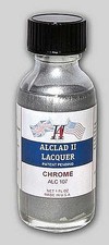 Alclad 1oz. Bottle Chrome Lacquer for Plastic - Hobby and Model Lacquer Paint