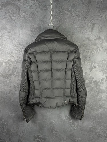 Piumino donna BURBERRY BRIT nero leggero inserti in pelle taglia M - Foto 9 di 24